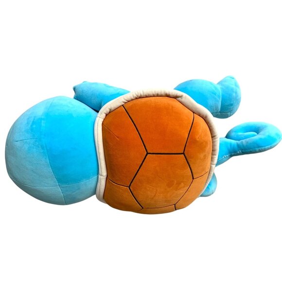 Pokemon 2023 Squirtle Large Plush Stuffed Animal Toy Huge Jumbo 20" Length Blue - Picture 5 of 8